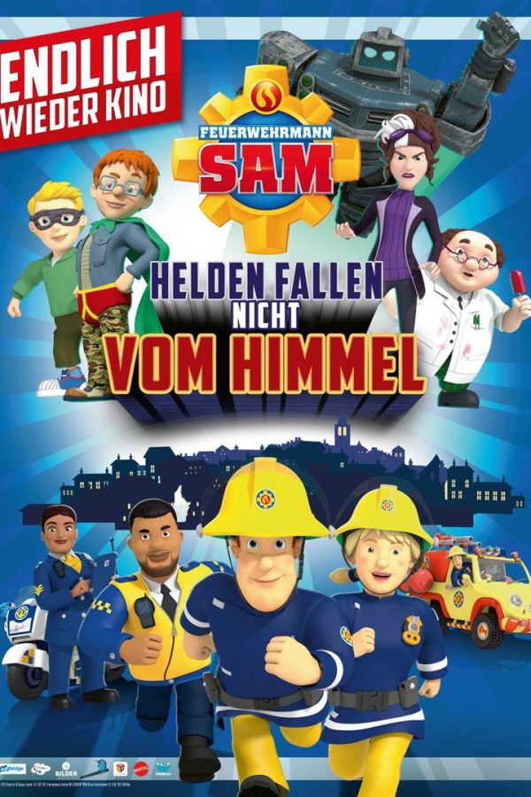 Feuerwehrmann-Sam-Helden-fallen-nicht-vom-Himmel-poster