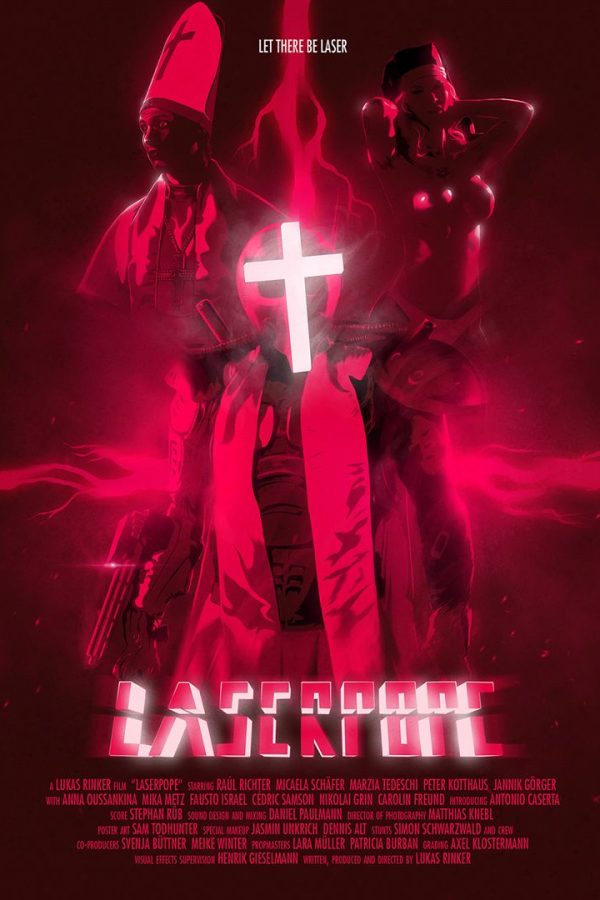 Laserpope-poster