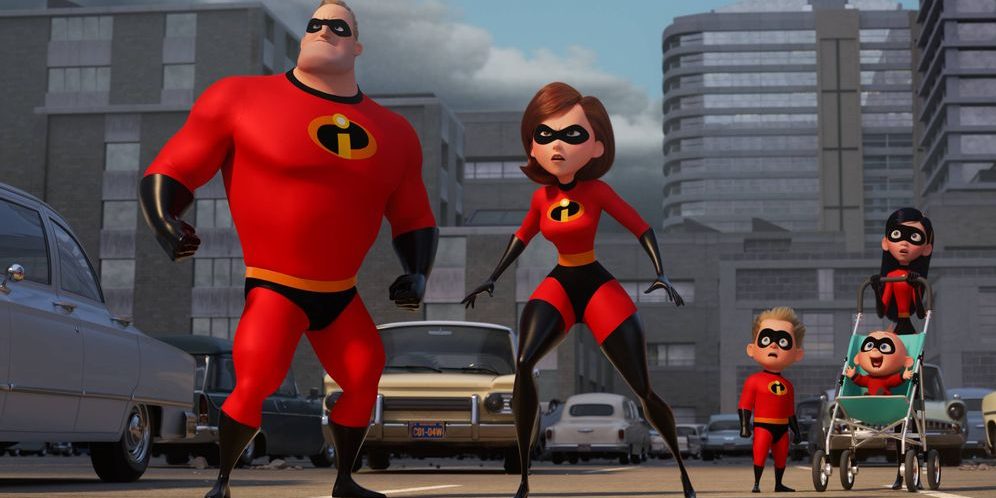 RELEASE DATE: June 15, 2018 TITLE: Incredibles 2 STUDIO: DIRECTOR: Brad Bird PLOT: Bob Parr (Mr. Incredible) is left to care for Jack-Jack while Helen (Elastigirl) is out saving the world. STARRING: Craig T. Nelson, Holly Hunter. Los Angeles U.S. PUBLICATIONxINxGERxSUIxAUTxONLY - ZUMAg90_ 20180403_sha_g90_330 Copyright: xPixarx